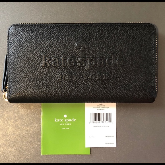 KATE♠️SPADE LARCHMONT AVE LOGO PENNY TOTE 3PC SET - Picture 6 of 8